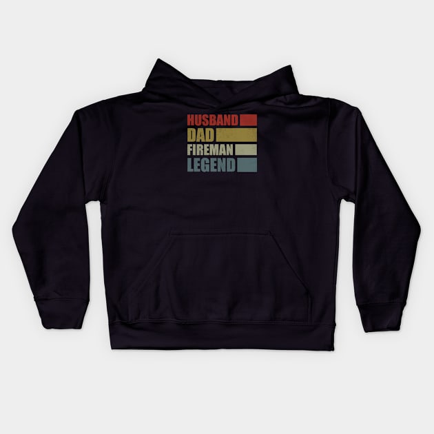 firefighter Kids Hoodie by SpaceImagination